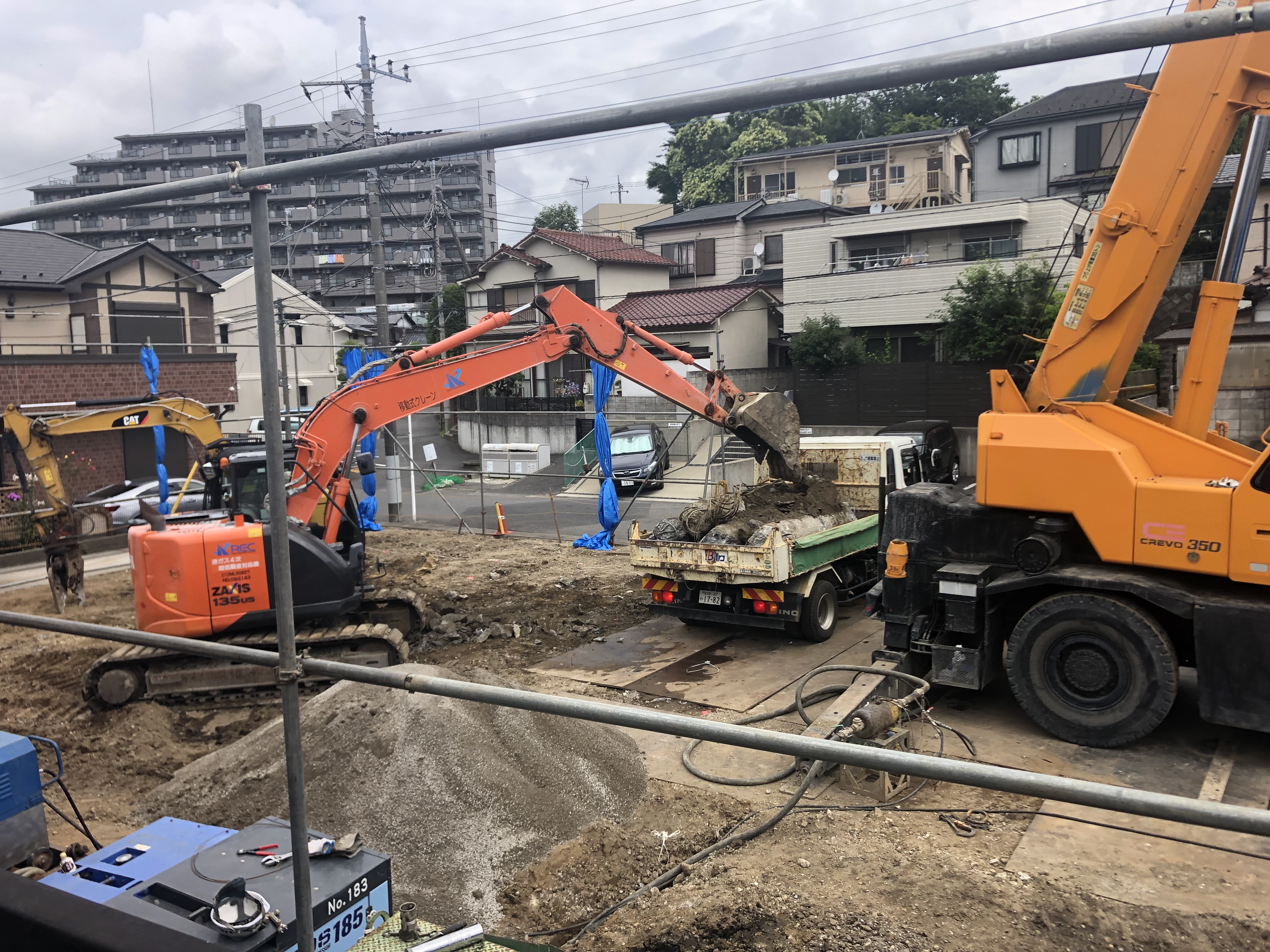 千葉県松戸市 | RC造解体工事・杭引き抜き工事